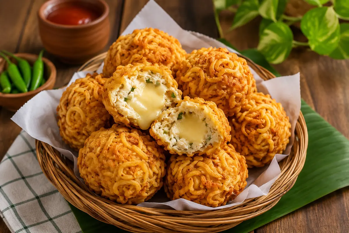 Tahu Mie Crispy Isi Keju