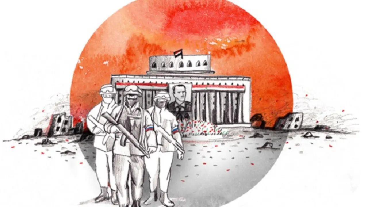 Ilustrasi keberadaan Rusia di Suriah (RBTH Indonesia/Varvara Grankova)