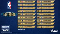 Jadwal Live Streaming NBA 2022/2023 Week 23 di Vidio, 28 Maret - 3 April 2023. (Sumber : dok. vidio.com)