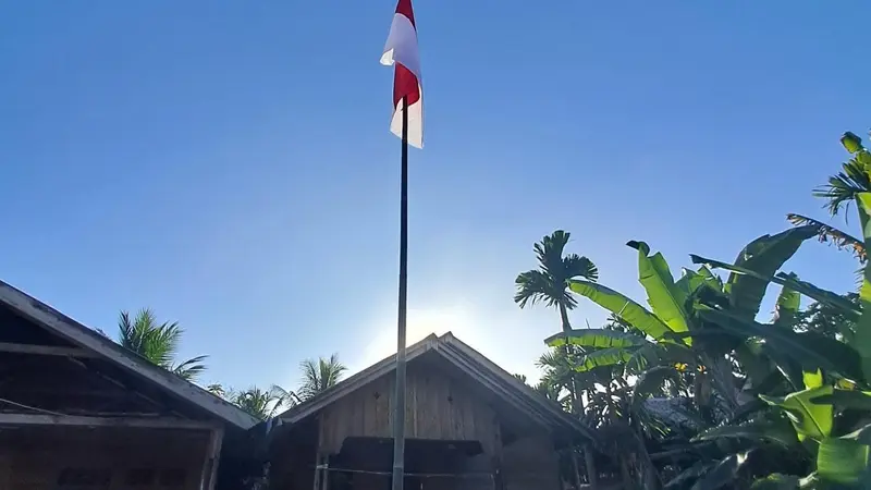 Perayaan HUT ke-77 RI di Pulau Terluar Sumatera Barat