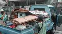 Aksi angkut sampah online oleh Kangasoi yang turut memberdayakan para pemulung. (dok. Kangasoi)