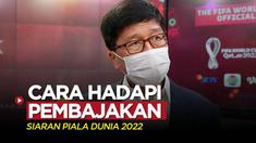 Berita video Managing Director Emtek Group, Sutanto Hartono, mengungkapkan cara yang diambil bila nanti menghadapi pembajakan siaran Piala Dunia 2022, Selasa (15/3/2022) siang hari WIB.