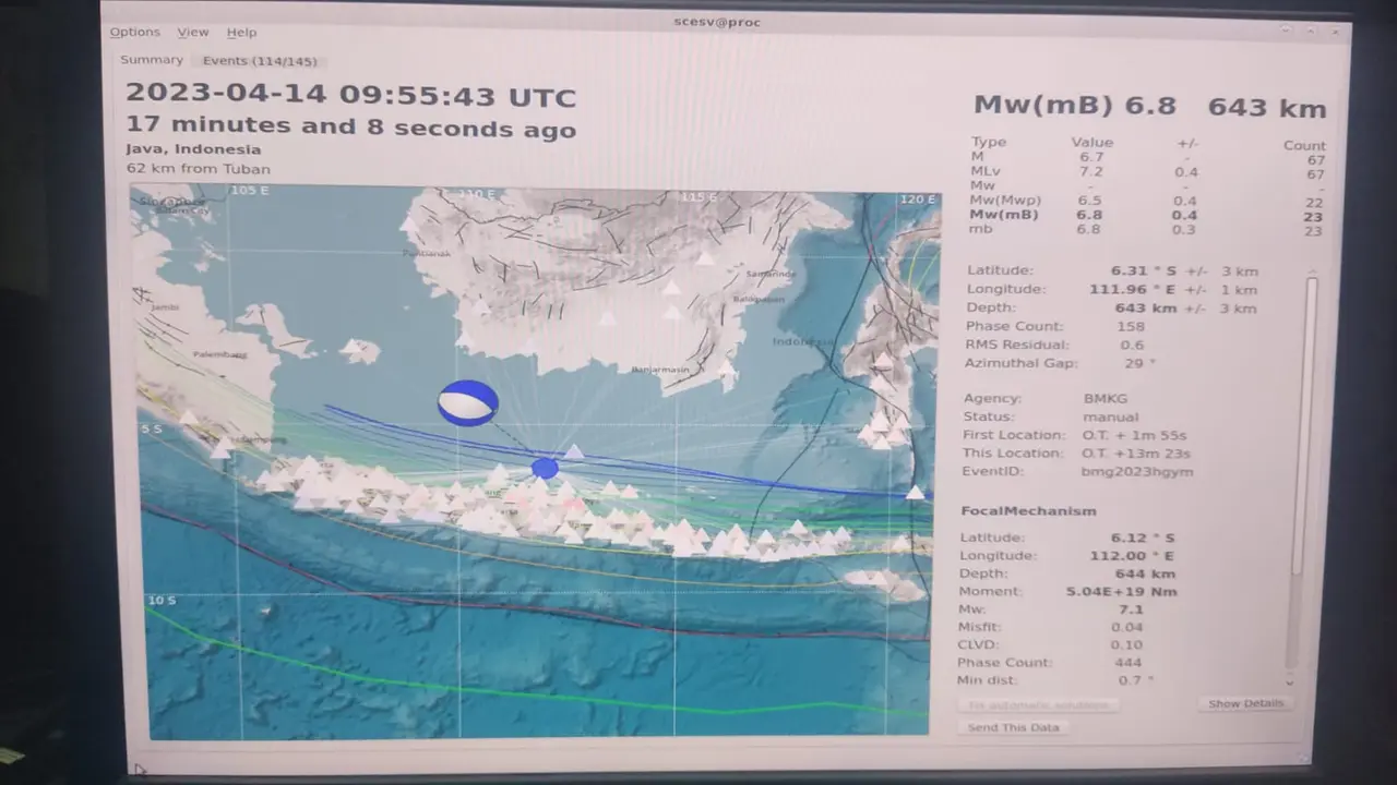 Gempa Tuban