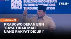 Presiden Prabowo Subianto buka suara soal pencopotan Dadan Hindayana. Dia menegaskan, pencopotan dilakukan usai dirinya menerima laporan indikasi penyelewengan dalam pelaksanaan program di lembaga tersebut, termasuk Makan Bergizi Gratis (MBG).
