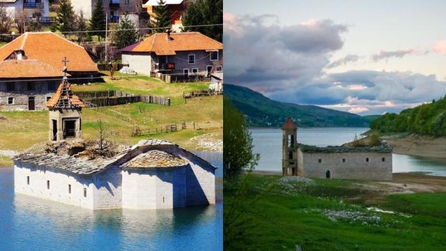 Sempat Tenggelam, 6 Bangunan yang Kembali Muncul dan Berdiri Kokoh Ini Bikin Takjub