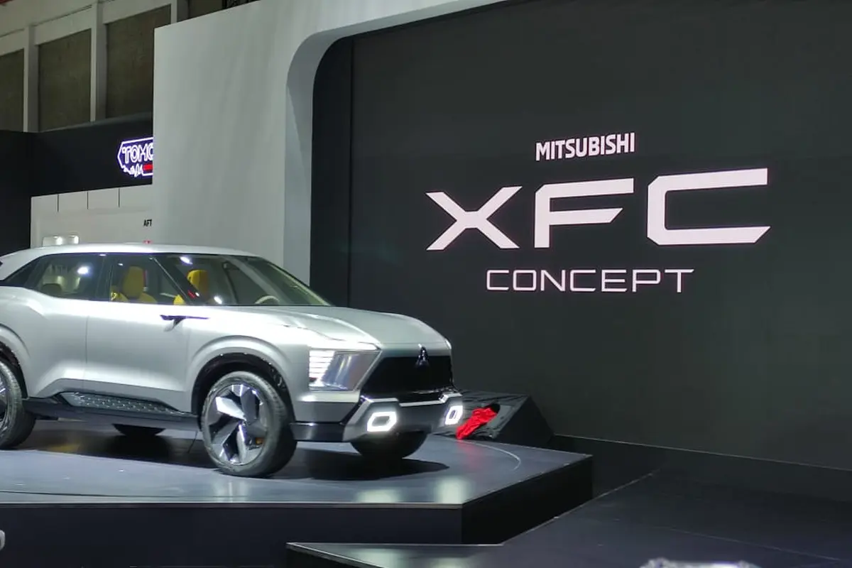 Mitsubishi XFC Concept Gebrak Panggung IIMS 2023