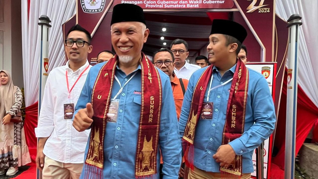 Menang TelaK di Quick Count Pilkada Sumbar, Mahyeldi Pesan Ini ke Epyardi
