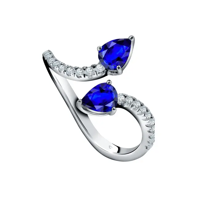 Precious Stone Ladies Ring Sapphire by The Palace Jeweler