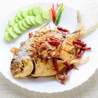 Ilustrasi ikan bawal./Copyright shutterstock.com/g/hotwave