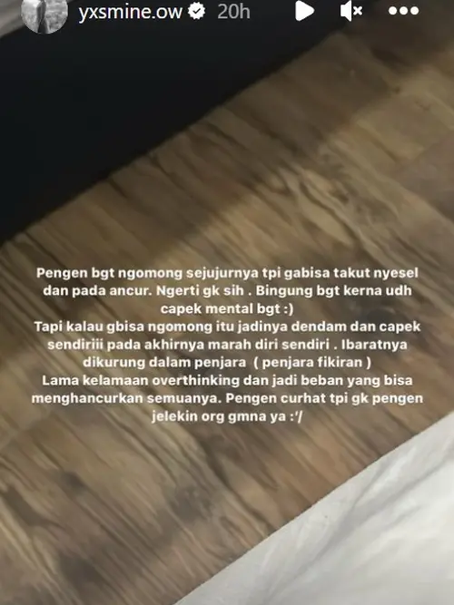 Yasmine Ow Sentil Aditya Zoni Soal Tanggung Jawab, Curhat Galau Ingin  Bicara Jujur tapi Takut Hancur - ShowBiz Liputan6.com