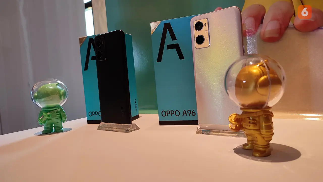 Oppo A96. Liputan6.com/Giovani Dio Prasasti