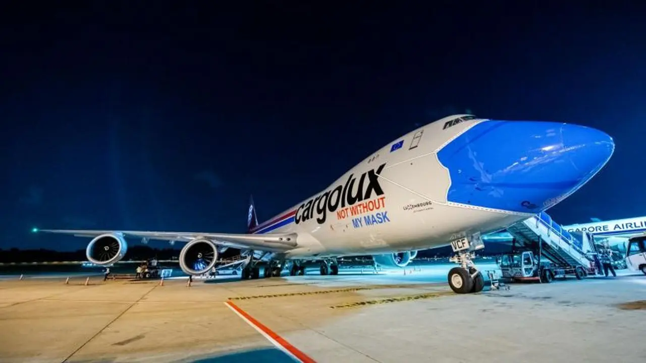 Boeing 747-8 Cargolux Airlines (CHANGI AIRPORT GROUP)