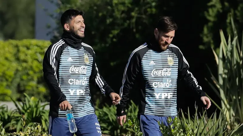 Lionel Messi Mulai Latihan bersama Timnas Argentina