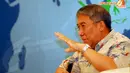 Bayu menjelaskan nilai perdagangan produk kerajinan tangan di dalam negeri jauh lebih besar yaitu bisa mencapai Rp 40 triliun, Selasa (22/04/2014) (Liputan6.com/Miftahul Hayat).
