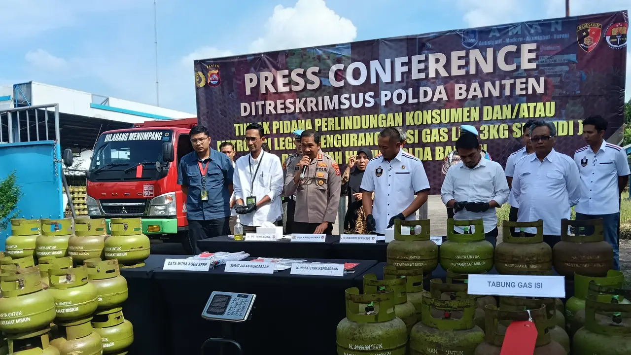 Isi Tabung Gas Subsidi Dikorupsi