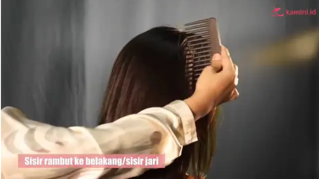 Tips styling rambut dengan jedai.