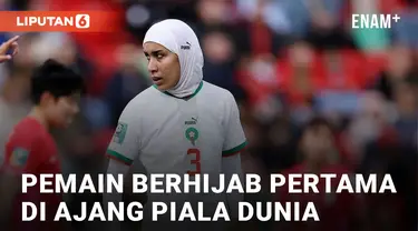 Bersejarah! Nouhaila Benzina Jadi Pesepak Bola Berhijab Pertama di Ajang Piala Dunia