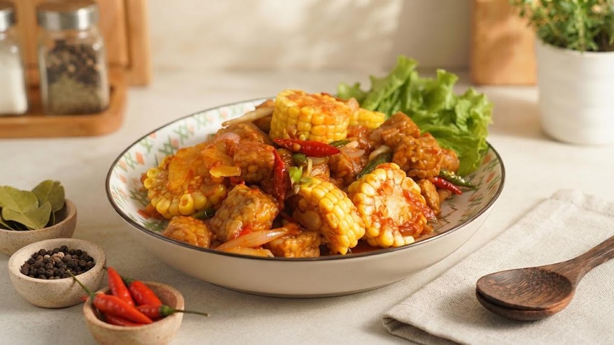Resep Tempe Saus Padang ala Rumahan, Pedas Gurih dan Mudah Dibuat