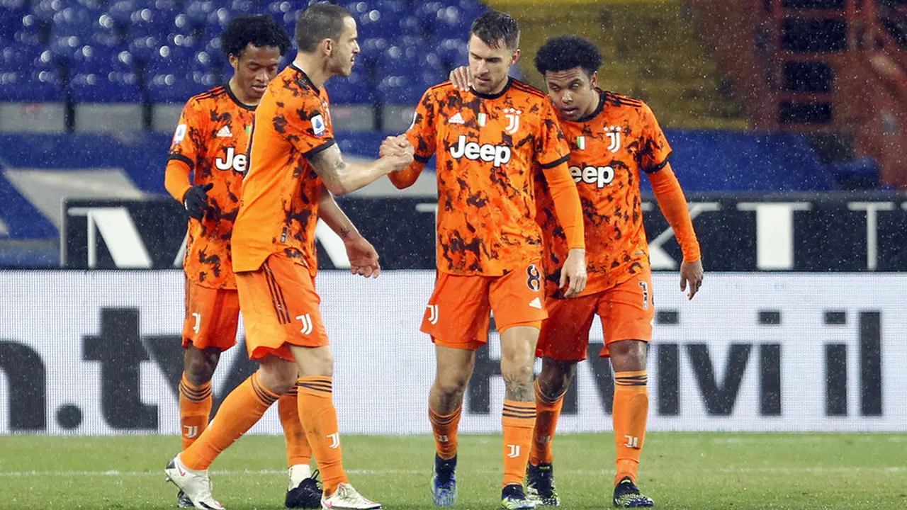 FOTO: Juventus Sukses Kalahkan Tuan Rumah Sampdoria 2-0