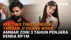 Ayu Ting Ting Gandeng Tangan Ji Chang Wook, Ammar Zoni 3 Tahun Penjara Denda Rp1 M