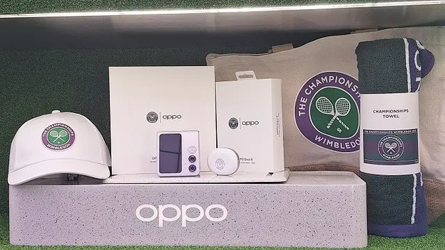Oppo Find N2 Flip Wimbledon
