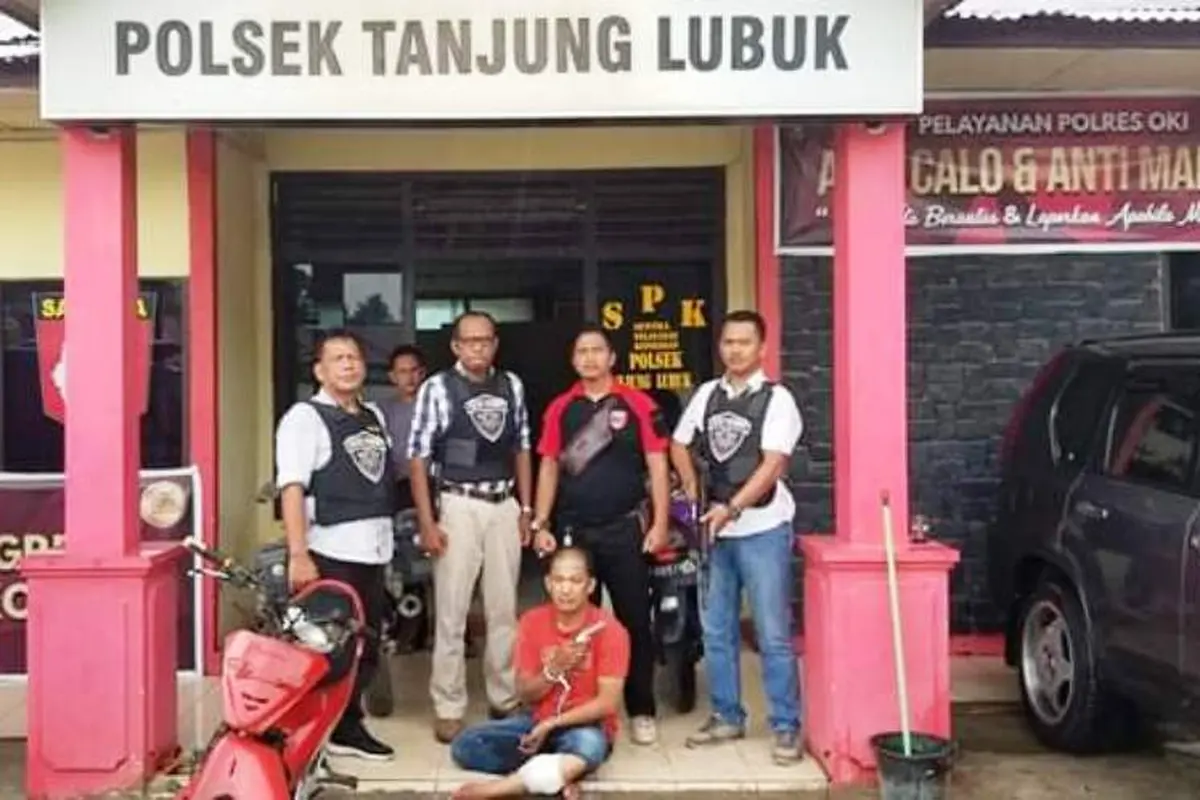 Pelaku Begal Ancam Warga Ogan Komering Ilir Pakai Pistol Mainan