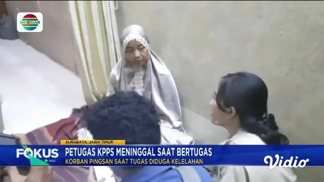 Simak informasi dalam Fokus Pagi edisi (17/02) dengan topik-topik sebagai berikut, Tuding Pemilu 2024 Curang, Massa Demo KPU, Perusakan TPS dan Pembakaran Surat Suara, Petugas KPPS Meninggal saat Bertugas, Motor dan Mobil Terjebak Longsor Rajamandala...