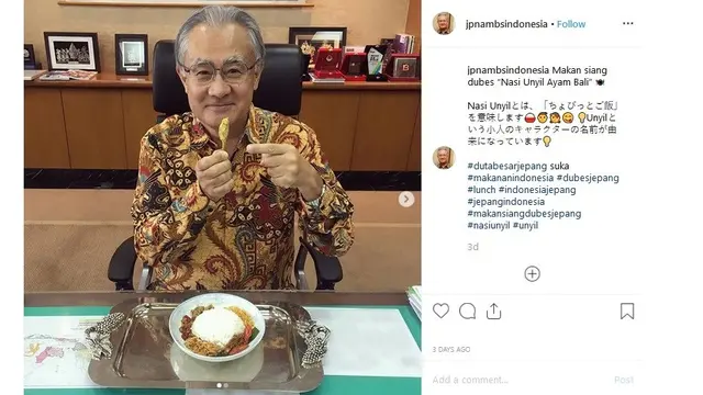 Duta Besar Jepang Ishii Masafumi