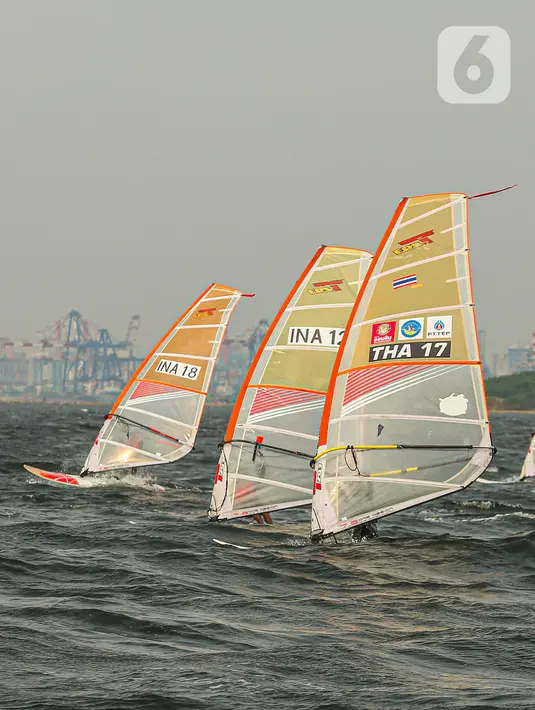 Perhelatan Jakarta International Sailing Championship 2024 akan berlangsung hingga 28 Juli 2024. (Liputan6.com/Angga Yuniar)