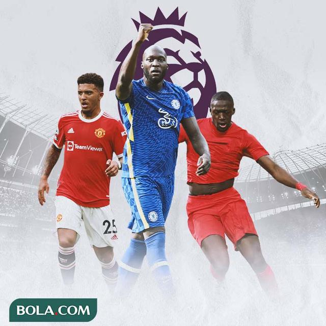 Premier League - Jadon Sancho, Romelu Lukaku Ibrahima Konate