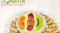 Salad buah “La Sadala”.