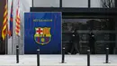 Di antara korbannya diyakini adalah dua bintang Barcelona, Lionel Messi dan Gerard Pique. (AFP/Lluis Gene)