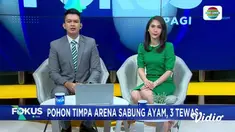 Simak informasi bersama Fokus Pagi edisi (10/2) dengan pilihan topik-topik sebagai berikut, Penginapan dan Kafe Terbakar, Tiga Meninggal, Warga Histeris Menyaksikan Amukan Angin Kencang, Pohon Timpa Arena Sabung Ayam, Tiga Tewas, Ratusan Orang Keracu...