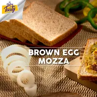Brown Egg Moza, menu sarapan dari Bintang Tasty yang nggak bikin kamu cepat kelaperan. (Foto: Bintang.com/Daniel Kampua, Digital Imaging: Bintang.com/Muhammad Iqbal Nurfajri)