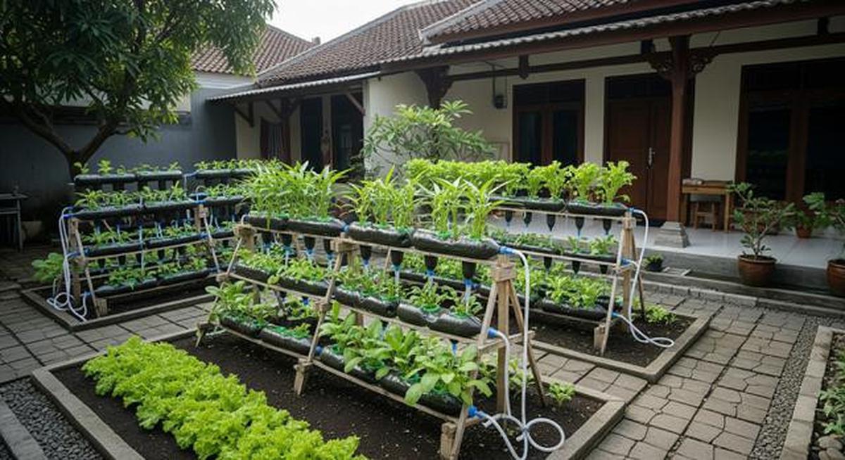 9 Ide Kebun Sayur Minimalis Belakang Rumah Modal Rp 300 Ribu, Cocok untuk Pemula