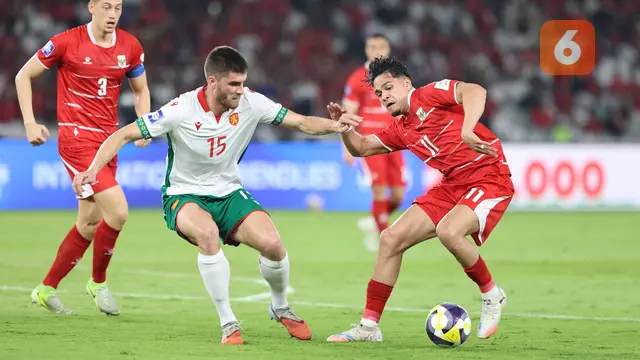 Foto: Timnas Indonesia Vs Bulgaria di Final FIFA Series 2026