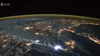 Peake mengungkap, ISS mengitari wilayah Afrika Utara, Turki dan Rusia. Untuk mengambil video timelapse ini.