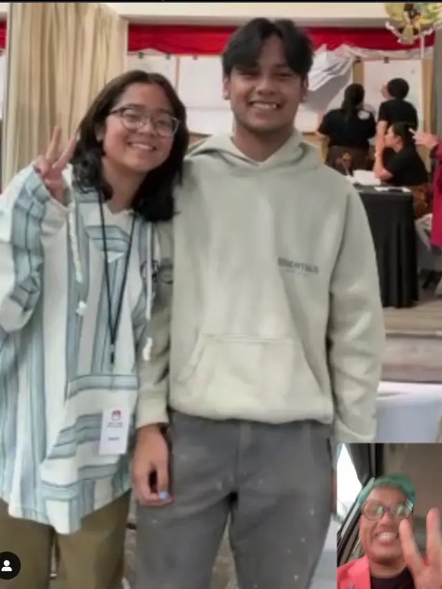 Uya Kuya Video Call Anak-anaknya saat Pemilu 2024