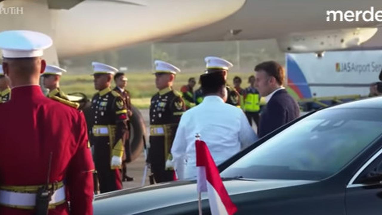 Momen Haru Perpisahan Presiden Prancis Macron, Diantar Prabowo dan Didit hingga Kirim Salam Persahabatan dari Pesawat
