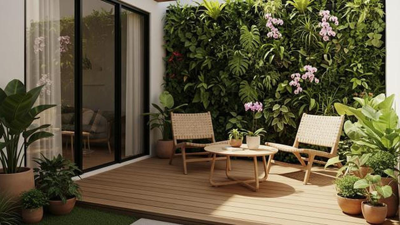 7 Ide Teras Belakang dengan Taman Mini ala Rumah Skandinavia, Nyaman dan Estetik