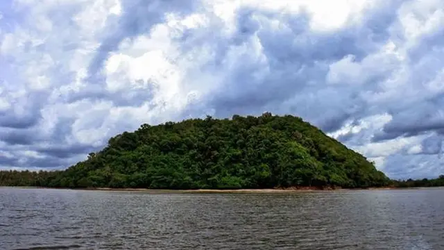 Lokasi yang diyakini merupakan lokasi Kota Saranjana (Sumber: Mansyur)