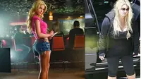 Mengenakan baju renang dan memegang stik golf, Jessica Simpson pamer tubuh moleknya di Instagram.
