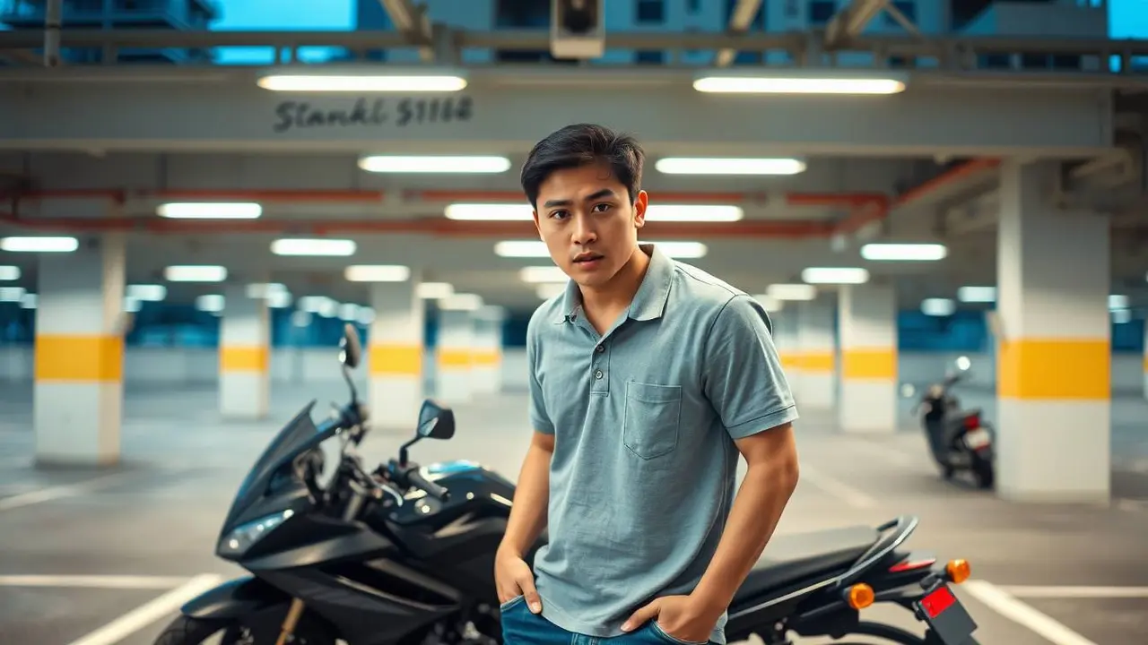 mimpi kehilangan motor di parkiran