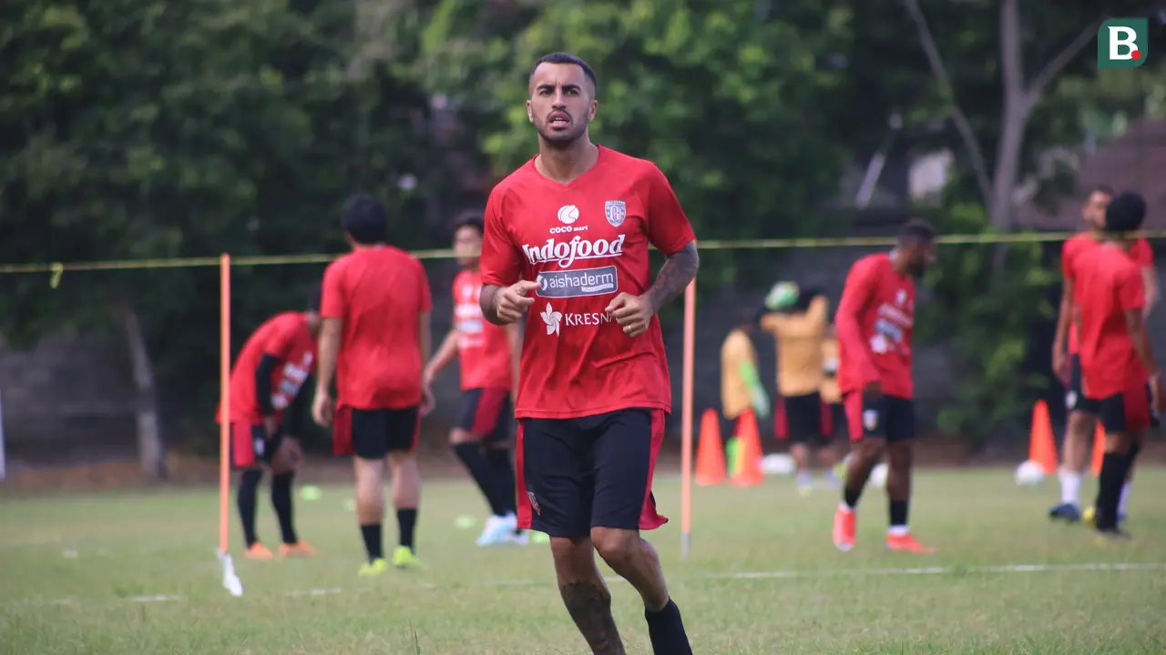 Gelandang Bali United, Brwa Hekmat Nouri.