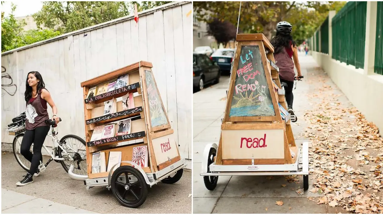 'Perpustakaan Berjalan' di San Fransisco