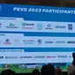 PEVS 2023 diramaikan dengan berbagai merk kendaraan listrik.