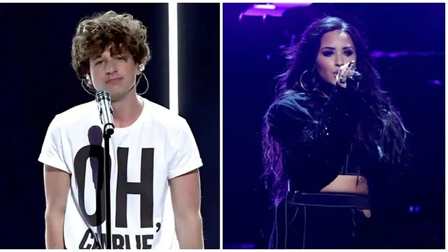 [Bintang] Charlie Puth dan Demi Lovato