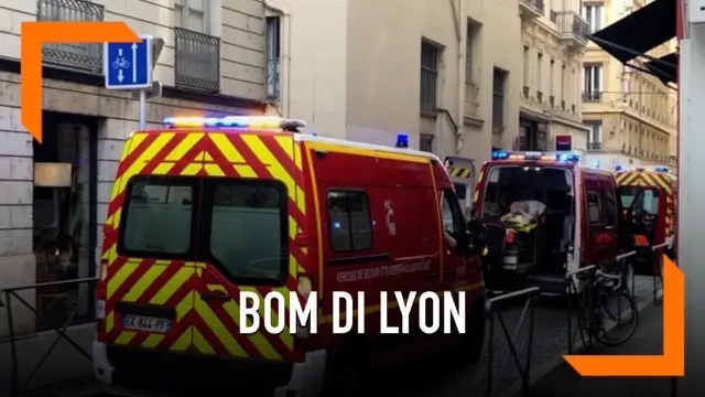 Setidaknya tiga belas orang terluka setelah ledakan terjadi di Lyon, Prancis pada 24 Mei.