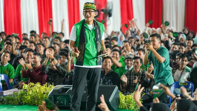Ketua Bappilu PPP Sandiaga Salahuddin Uno mencatat sejumlah masukan untuk calon presiden (capres) koalisi PPP-PDIP, Ganjar Pranowo dalam menghadapi debat capres kedua.