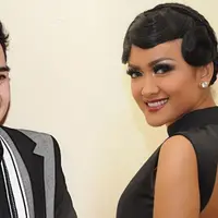 Ilustrasi Olga Syahputra dan Julia Perez (Liputan6.com/Sangaji)